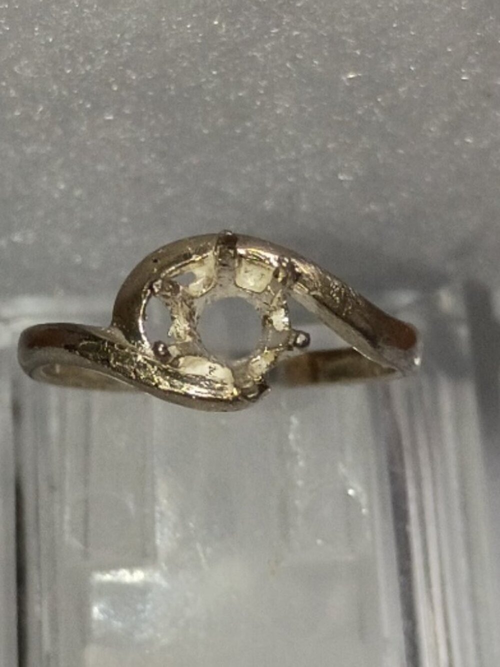 Set of 3 Solid Sterling Silver 6mm Round Ring Castings - Picture 9 of 10
